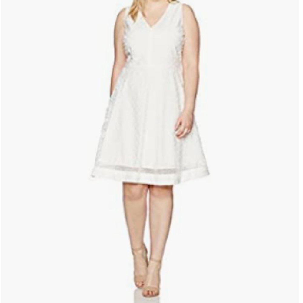 Rachel by Rachel Roy mixed media dress